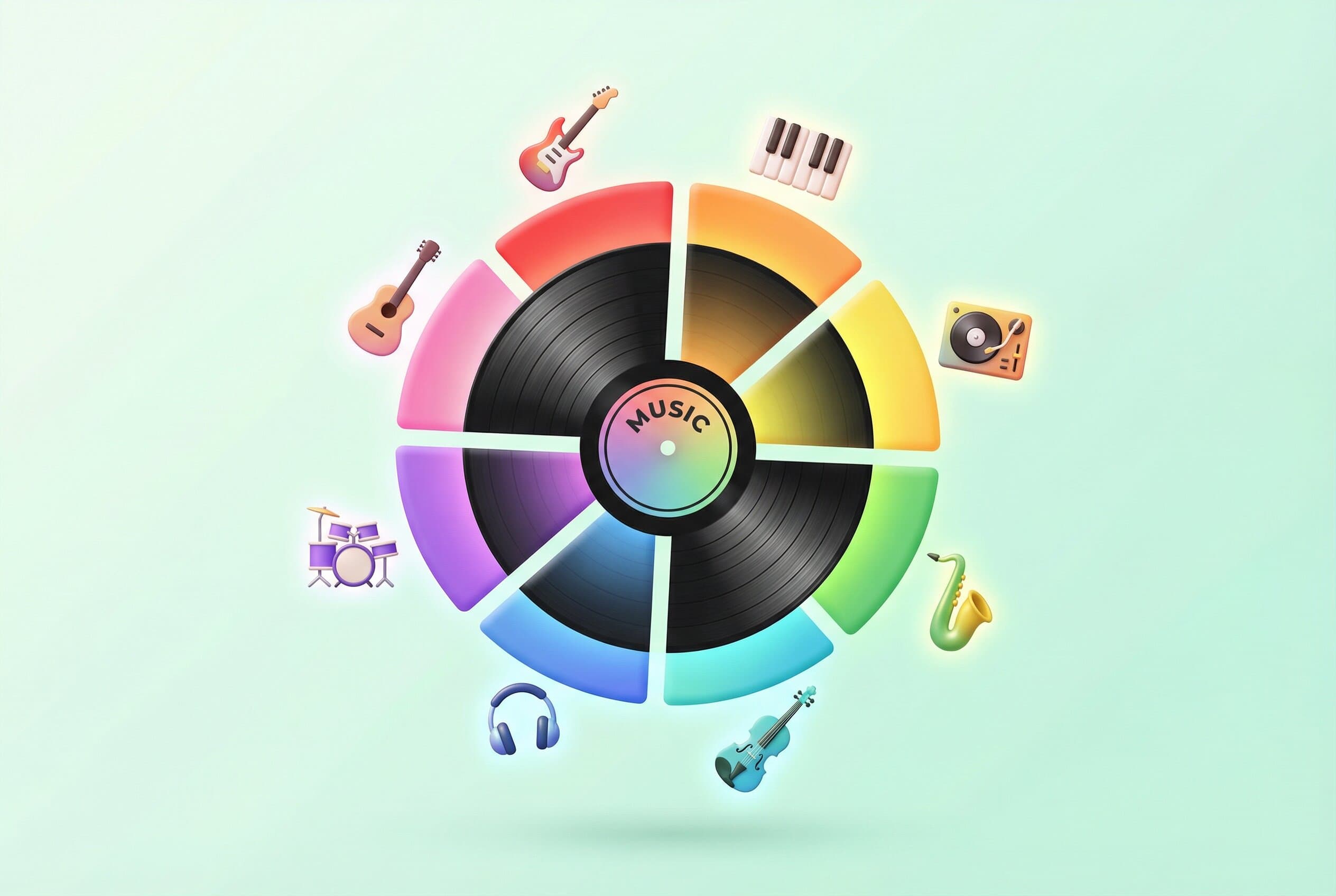 8 Genre Presets illustration